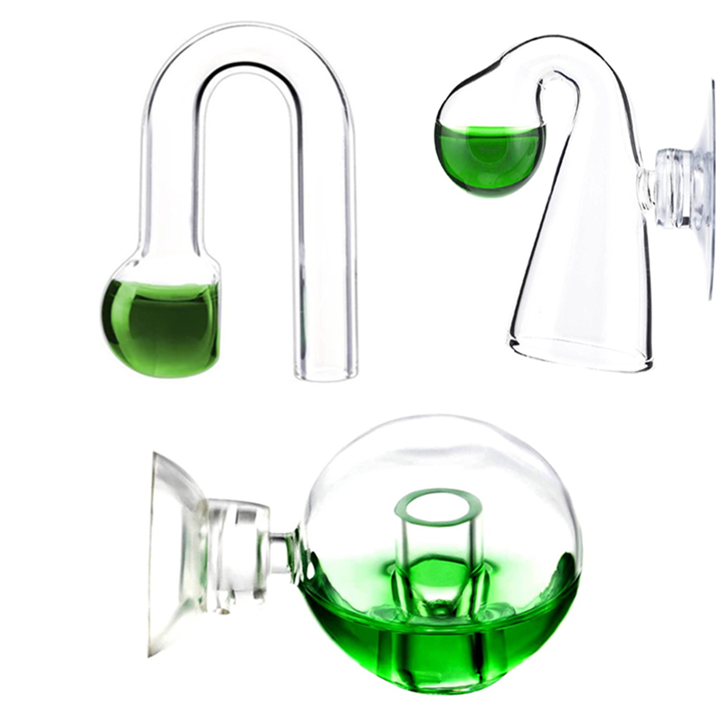 Aquarium Plant In Pot - กระจายแก้ว CO2 DROP Checker Aquarium Hang