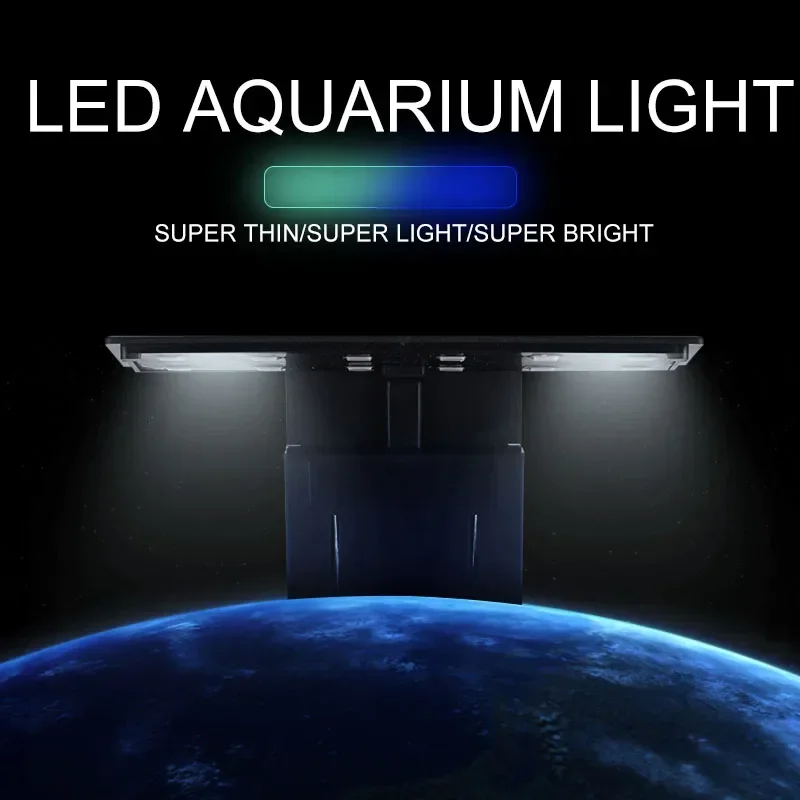 Ultra Thin LED Aquarium Light  - Planted Aquarium Pictures บทวิจารณ์และราคา