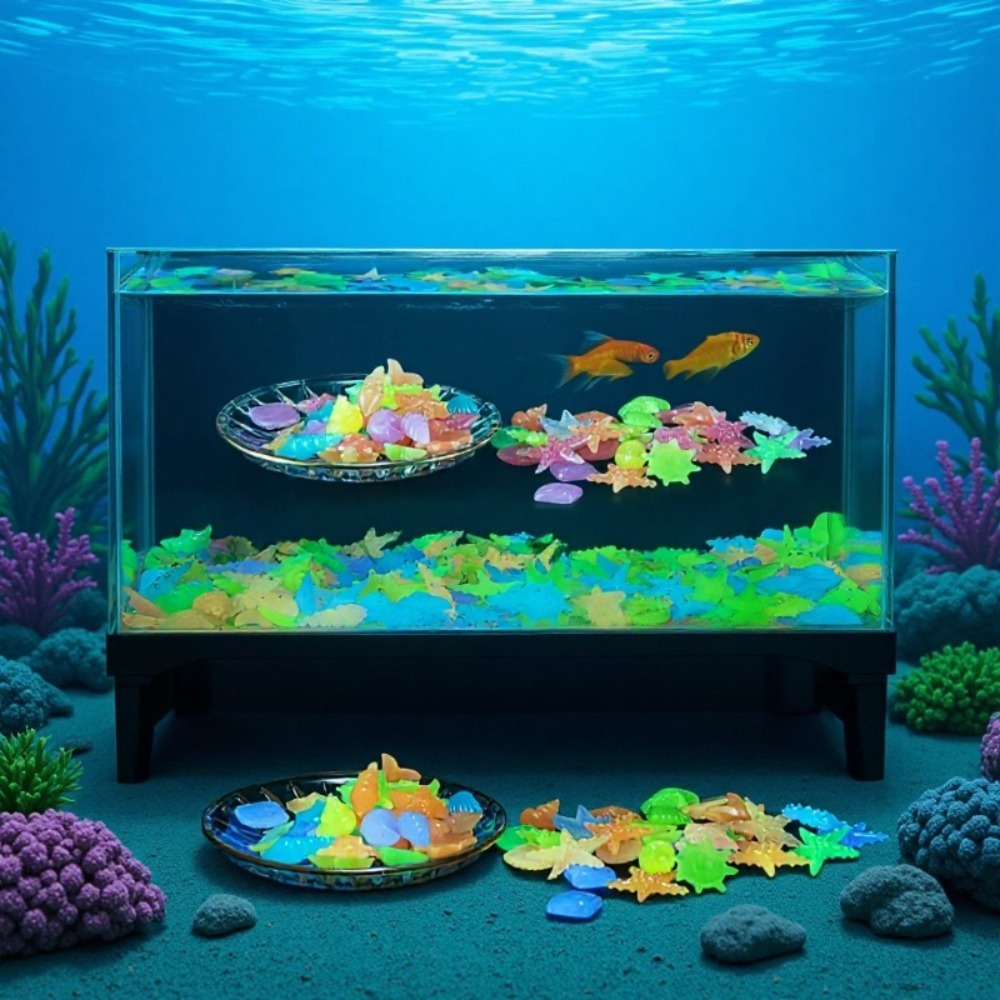 หินเรืองแสงในทะเล เปลือกหอยเรื - Aquarium Plant In Pot บทวิจารณ์และราคา