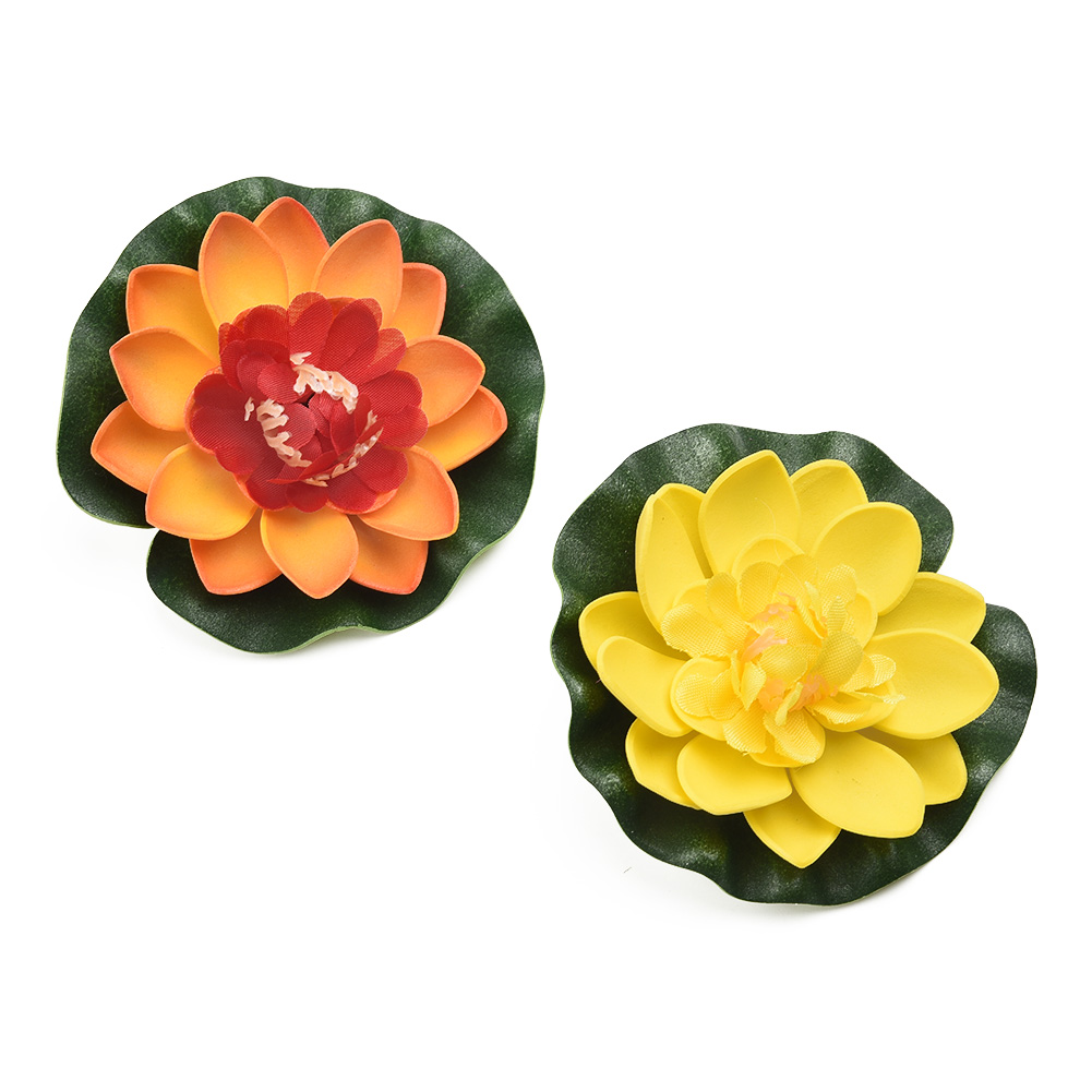 ดอกบัวประดิษฐ์จากวัสดุ EVA สำห - Aquarium Plant Red Lotus บทวิจารณ์และราคา