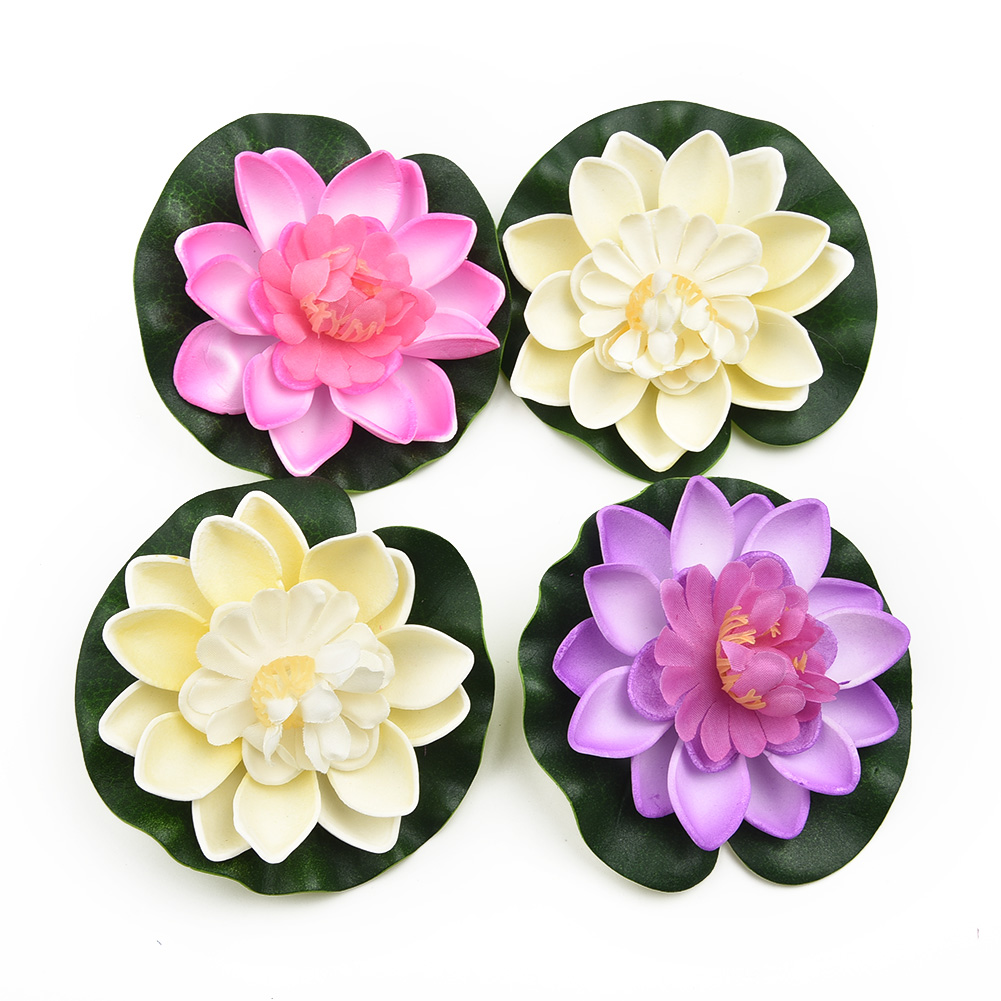 ดอกบัวประดิษฐ์จากวัสดุ EVA สำห - Aquarium Plant Red Lotus บทวิจารณ์และราคา